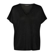 Bruuns Bazaar T-Shirts Black, Dam