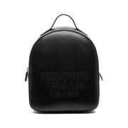 Emporio Armani Backpacks Black, Dam