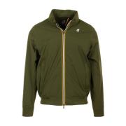 K-Way Bomber Jackets Green, Herr