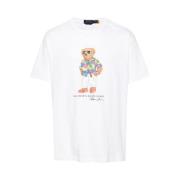 Ralph Lauren Polo Bear Jersey T-shirt White, Herr