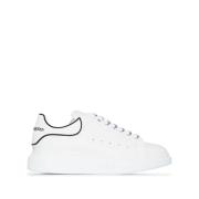 Alexander McQueen Stiliga Low-Top Sneakers White, Herr