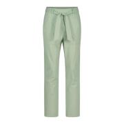 Raffaello Rossi Straight Trousers Green, Dam