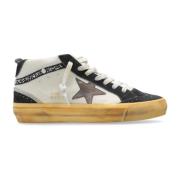 Golden Goose Mid Star Classic höga sneakers White, Dam