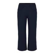 LauRie Cropped Trousers Blue, Dam