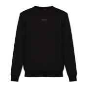 Moncler Sweatshirt med logotyp Black, Herr