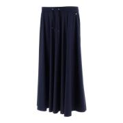 Herno Maxi Skirts Blue, Dam