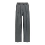 Maliparmi Slim-fit Trousers Gray, Dam