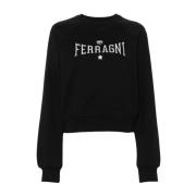 Chiara Ferragni Collection Sweatshirts Black, Dam