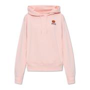 Kenzo Hoodie med logotyp Pink, Dam