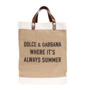 Dolce & Gabbana Tote Bags Beige, Herr