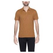 Liu Jo Flamecuba Herr T-shirt Vår/Sommar Kollektion Brown, Herr