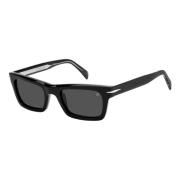 Eyewear by David Beckham Sunglasses DB 7091/S Black, Herr