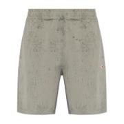 Diesel P-Crown-N1 shorts med logotyp Gray, Herr
