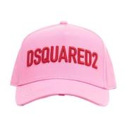 Dsquared2 Logo Baseballkeps Pink, Dam