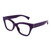 Gucci Lila Glasögonbågar Purple, Unisex