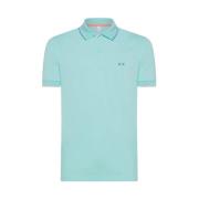 Sun68 Polo Shirts Blue, Herr