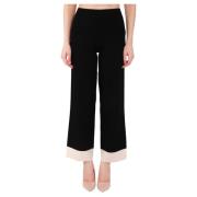 Max Mara Wide Trousers Black, Dam