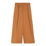 Max Mara Weekend Wide Trousers Brown, Dam