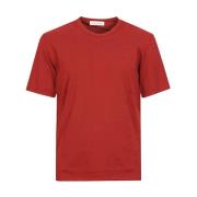 Tela Genova T-Shirts Red, Herr