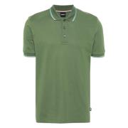 Hugo Boss Polo Shirts Green, Herr
