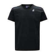 K-Way Den Sanna Edouard Unisex T-Shirt Black, Herr