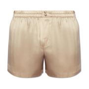 Dolce & Gabbana Silkunderkläder shorts Beige, Herr