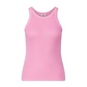 Adriano Goldschmied Sleeveless Tops Pink, Dam