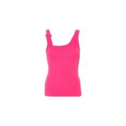 Versace Jeans Couture Sleeveless Tops Pink, Dam