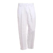 Costumein Cropped Trousers White, Herr