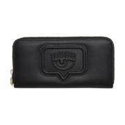 Chiara Ferragni Collection Wallets Cardholders Black, Dam