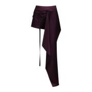 Ssheena Midi Skirts Purple, Dam