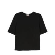 Semicouture T-Shirts Black, Dam