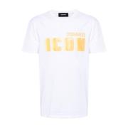 Dsquared2 T-Shirts White, Herr