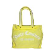 Juicy Couture Gul Handduk Shopper Väska Yellow, Dam