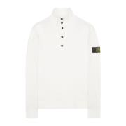 Stone Island Sweatshirts White, Herr