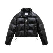 Courrèges Down Jackets Black, Dam