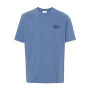 Maison Kitsuné T-Shirts Blue, Herr