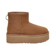 UGG Classic Mini Platform Skor Brown, Dam