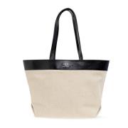 Ami Paris Shopper väska Beige, Dam