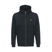 Lyle & Scott Softshell Zip Hoodie Black, Herr