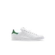 Adidas Originals Vit Läder Grön Insats Sneakers White, Herr