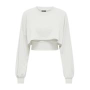 Only Sweatshirts White, Dam