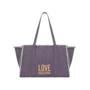 Love Moschino Shoulder Bags Purple, Dam