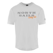 North Sails T-Shirts White, Herr