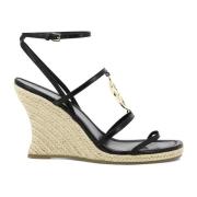 Tory Burch Capri Miller Läder Sandaler Black, Dam