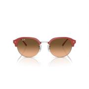 Ray-Ban Red/Brown Shaded Sunglasses Red, Dam