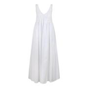 P.a.r.o.s.h. Maxi Dresses White, Dam