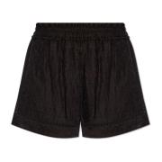 IRO Davinia jacquard shorts Black, Dam