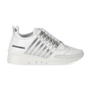 Dsquared2 Legendarisk Vit Läder Sneaker White, Dam
