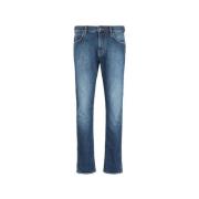 Emporio Armani Slim Fit Denim Jeans Model 3D1J16-1D12Z Blue, Herr